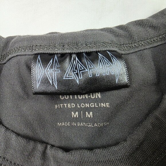 Def Leppard Hysteria 1988 Tour Shirt Cotton On Mens Medium Black Short Sleeve - Picture 4 of 9